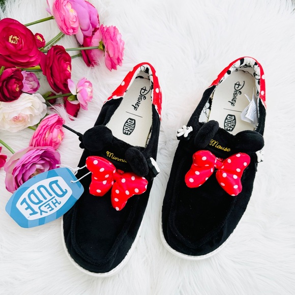 Hey Dude Shoes - Hey Dude X Disney Minnie Mouse Shoes